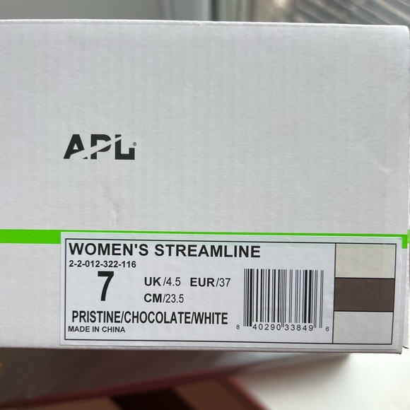 APL Women's Streamline Pristine / Chocolate / White - Picture 5 of 10